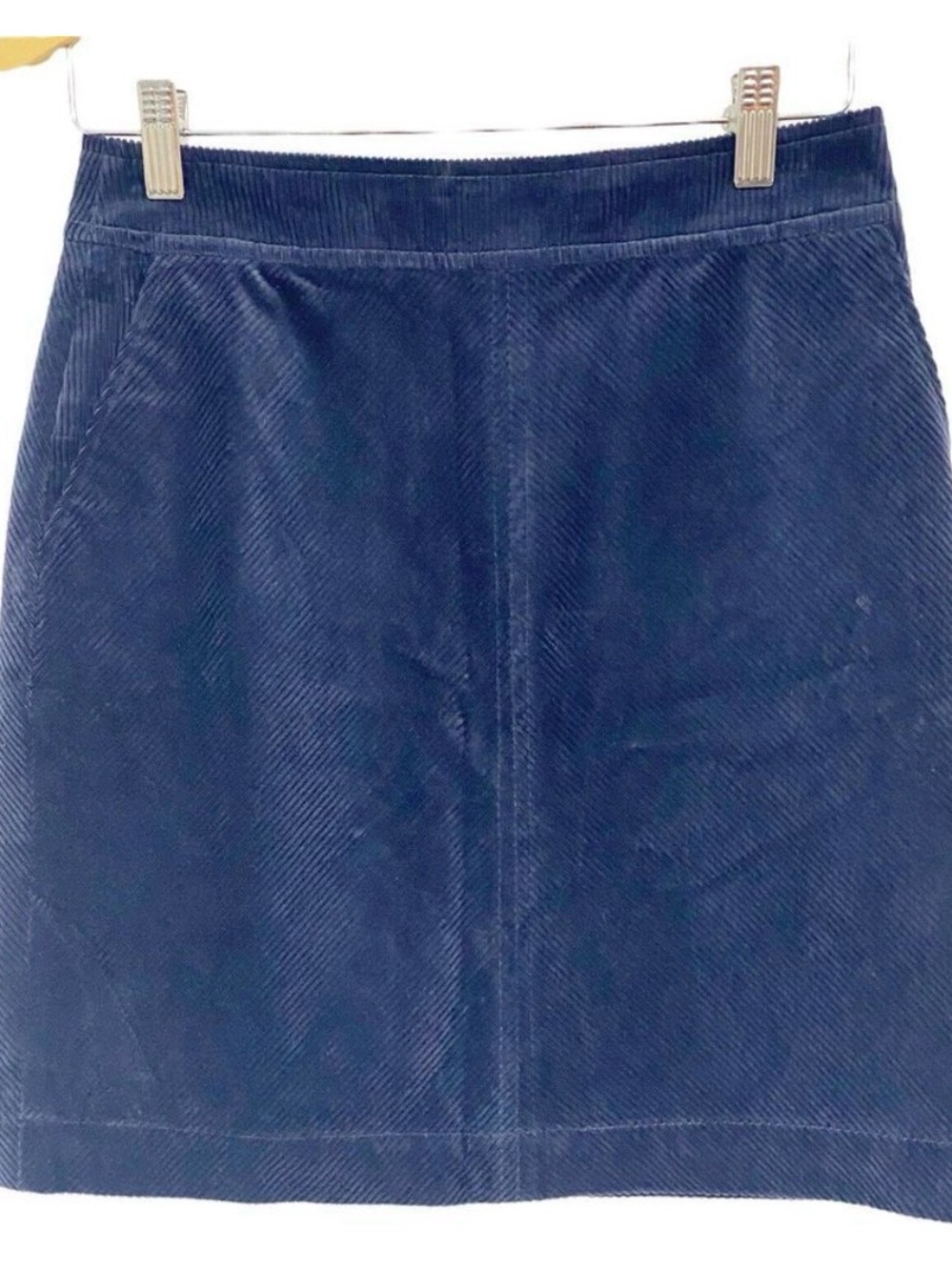Boden Corduroy Zip-Back Skirt – Size 2